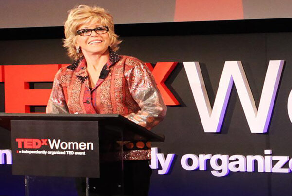 Imagen de Jane Fona en TEDX